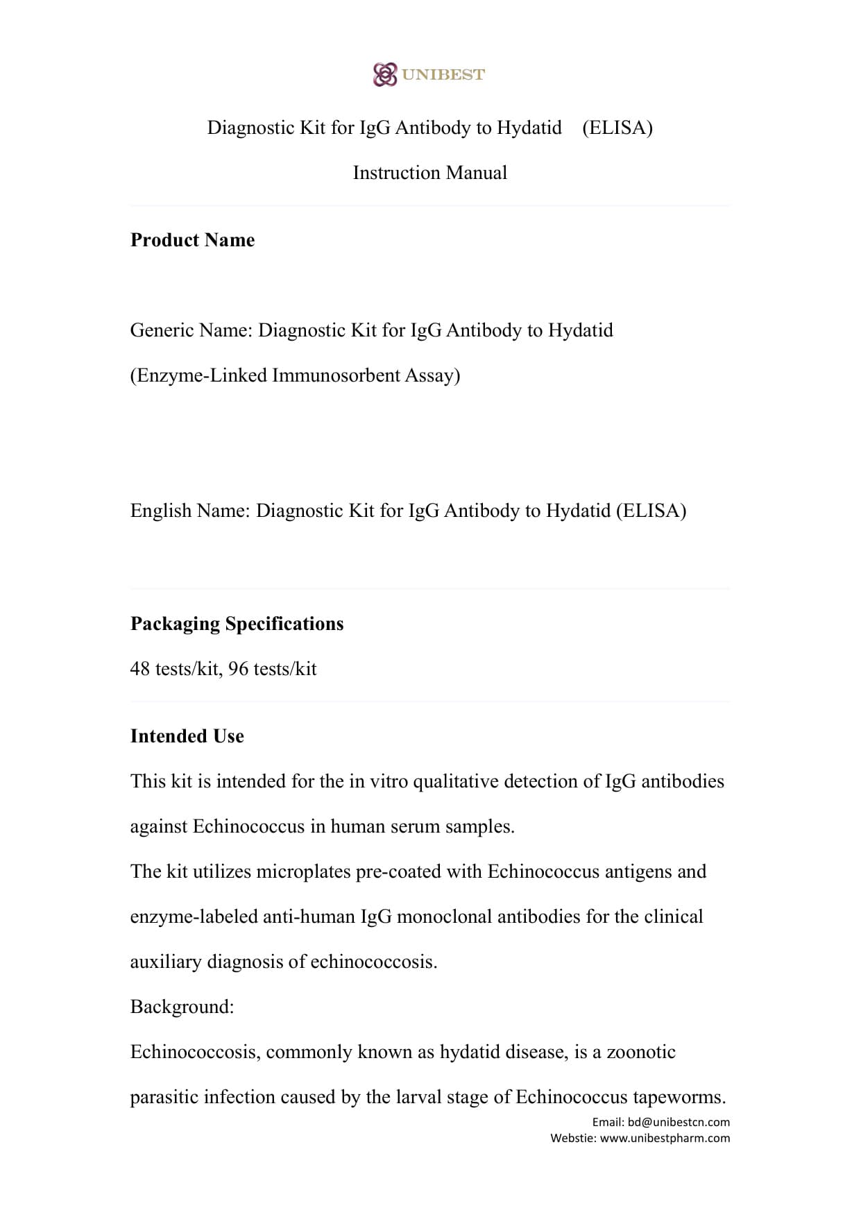 UB264 Asset Materials